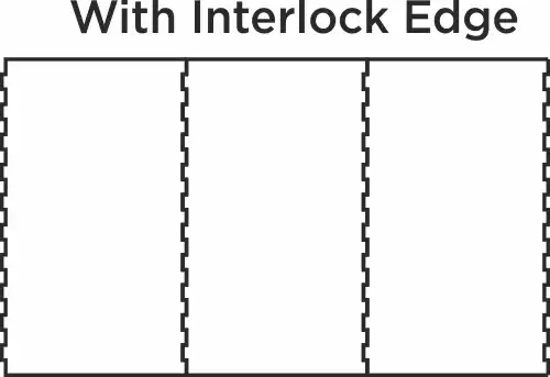 bubble top interlock