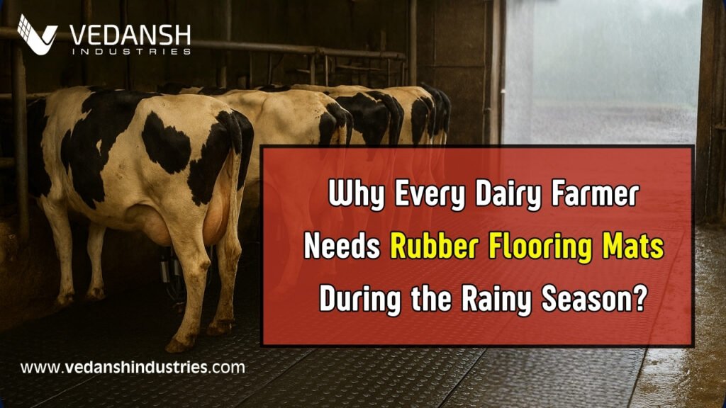 Why Every Dairy Farmer Needs Rubber Flooring Mats During the Rainy Season