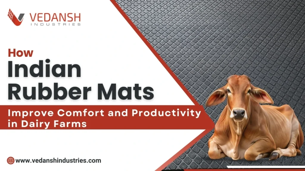 How Indian Rubber Mats Improve Comfort and Productivity in Dairy Farms