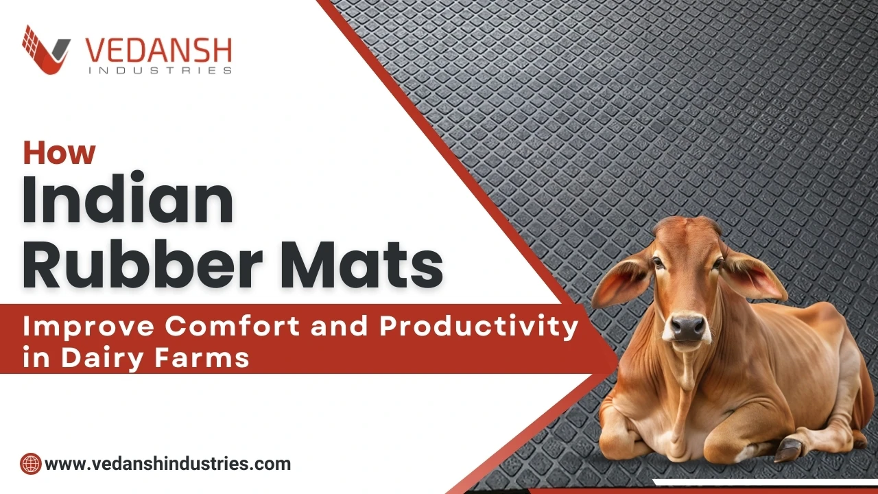 How Indian Rubber Mats Improve Comfort and Productivity in Dairy Farms
