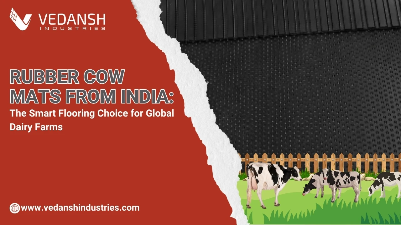 Rubber Cow Mats from India: The Smart Flooring Choice for Global Dairy Farms