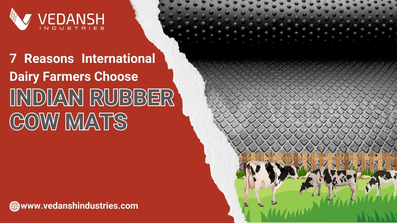 7 Reasons International Dairy Farmers Choose Indian Rubber Cow Mats