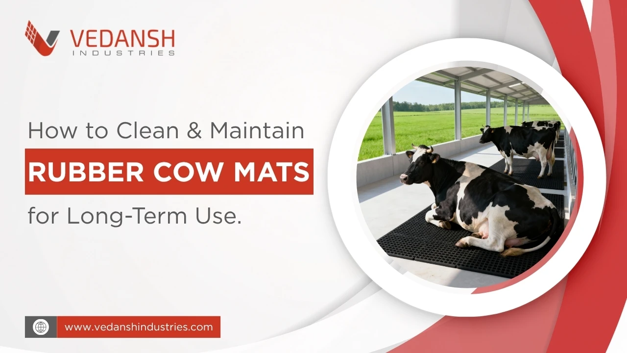 How to Clean and Maintain Rubber Cow Mats for Long-Term Use