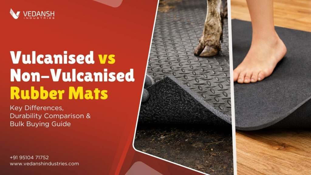 Vulcanised vs Non-Vulcanised Rubber Mats: Key Differences, Durability Comparison & Bulk Buying Guide