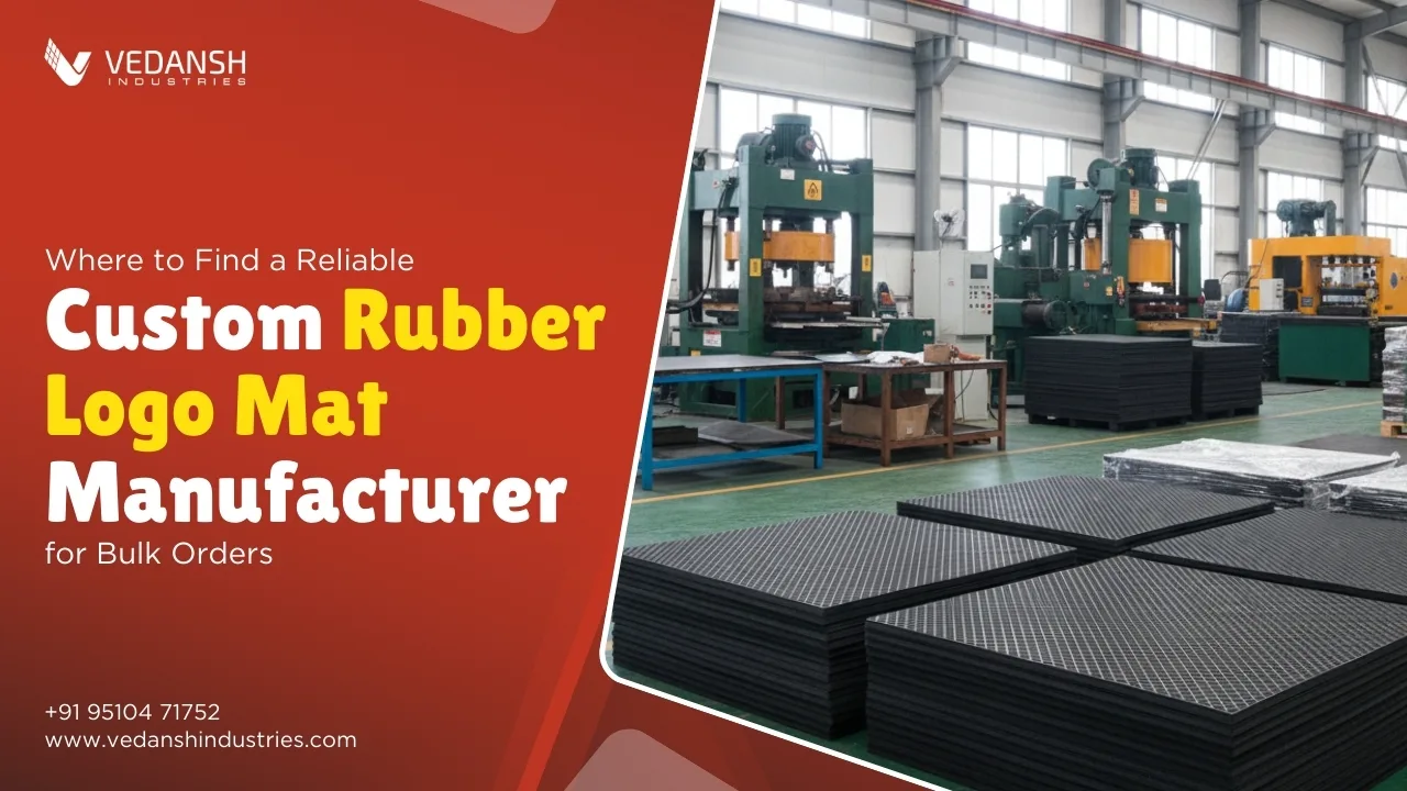 custom rubber logo mat manufacturer