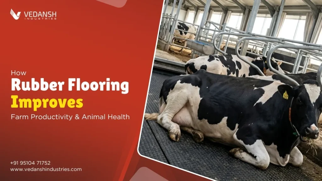 How Rubber Flooring Improves Farm Productivity & Animal Health