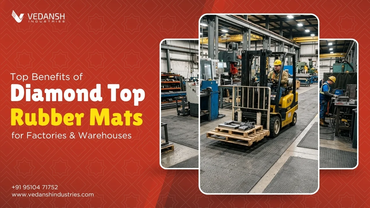 diamond top rubber mats