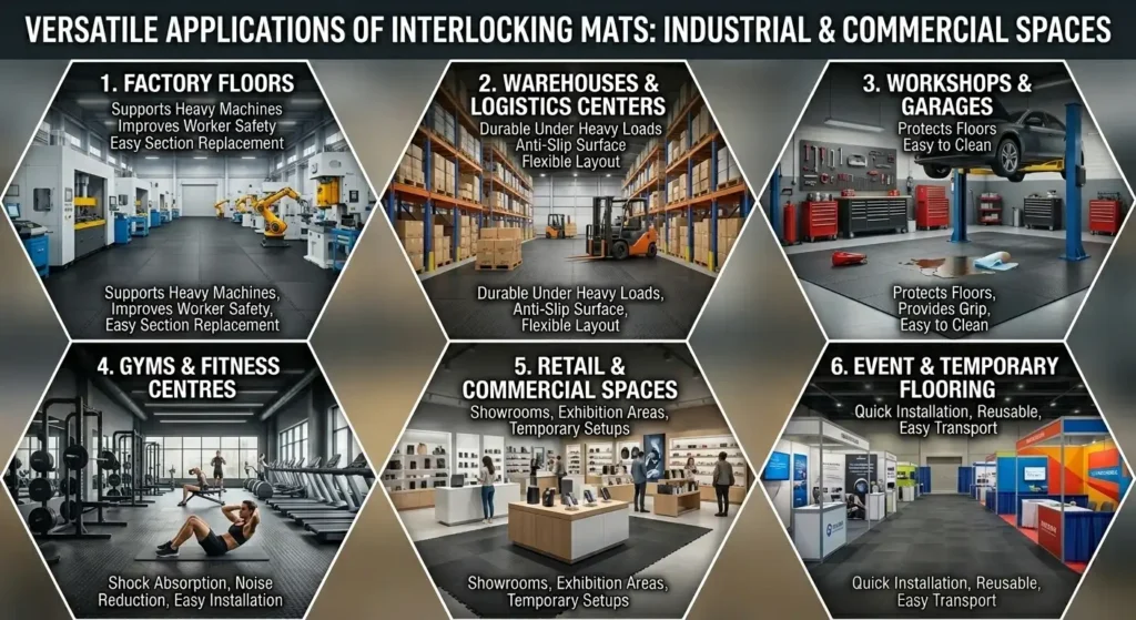 interlocking rubber mats