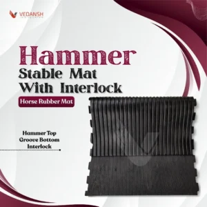 horse rubber mat