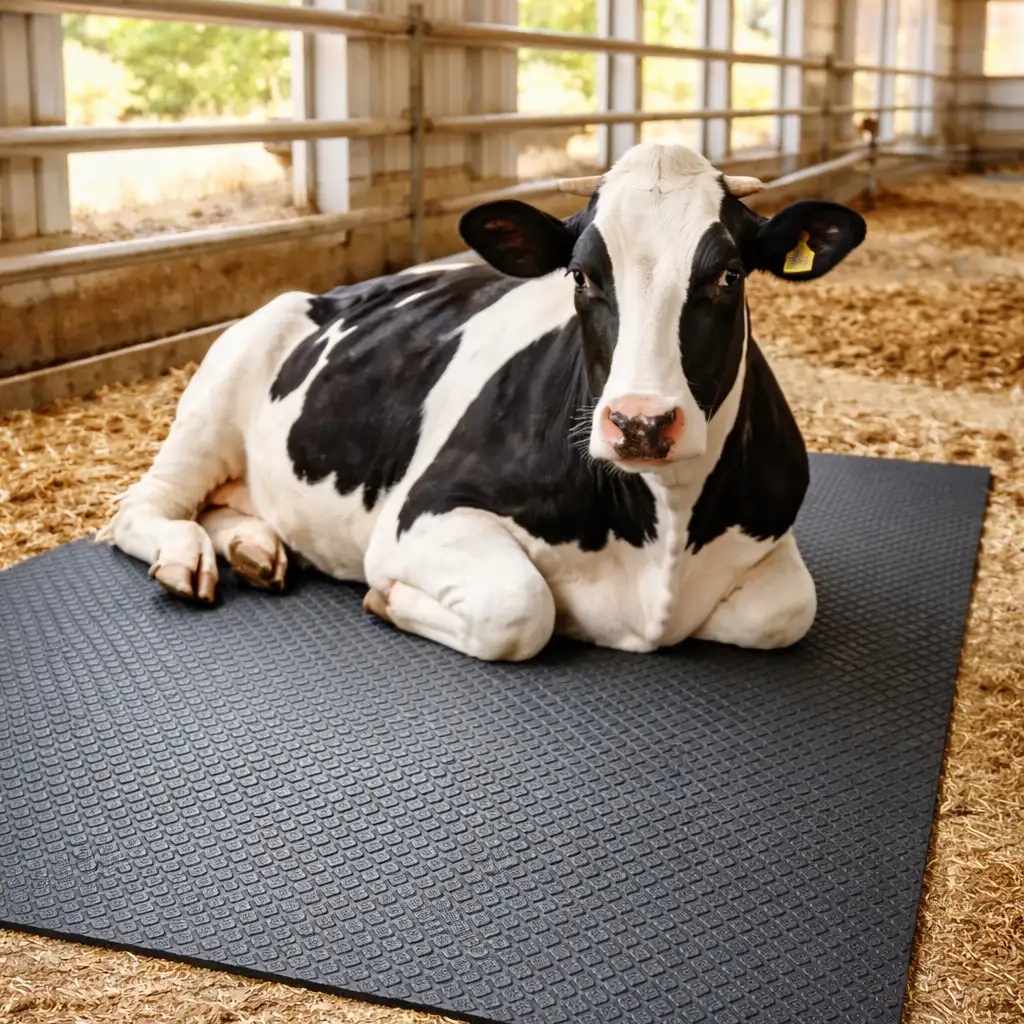 cow rubber mats