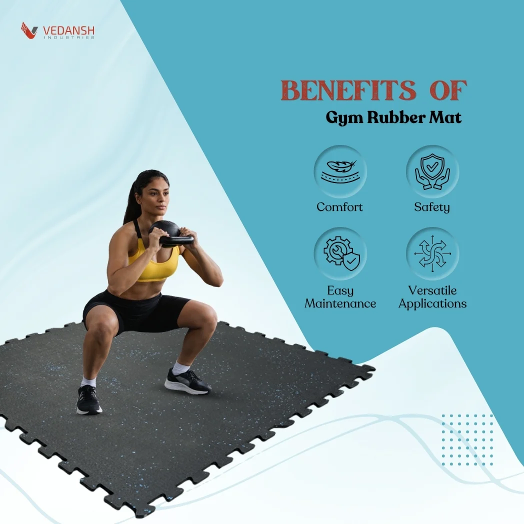 blue sparkle gym rubber mats
