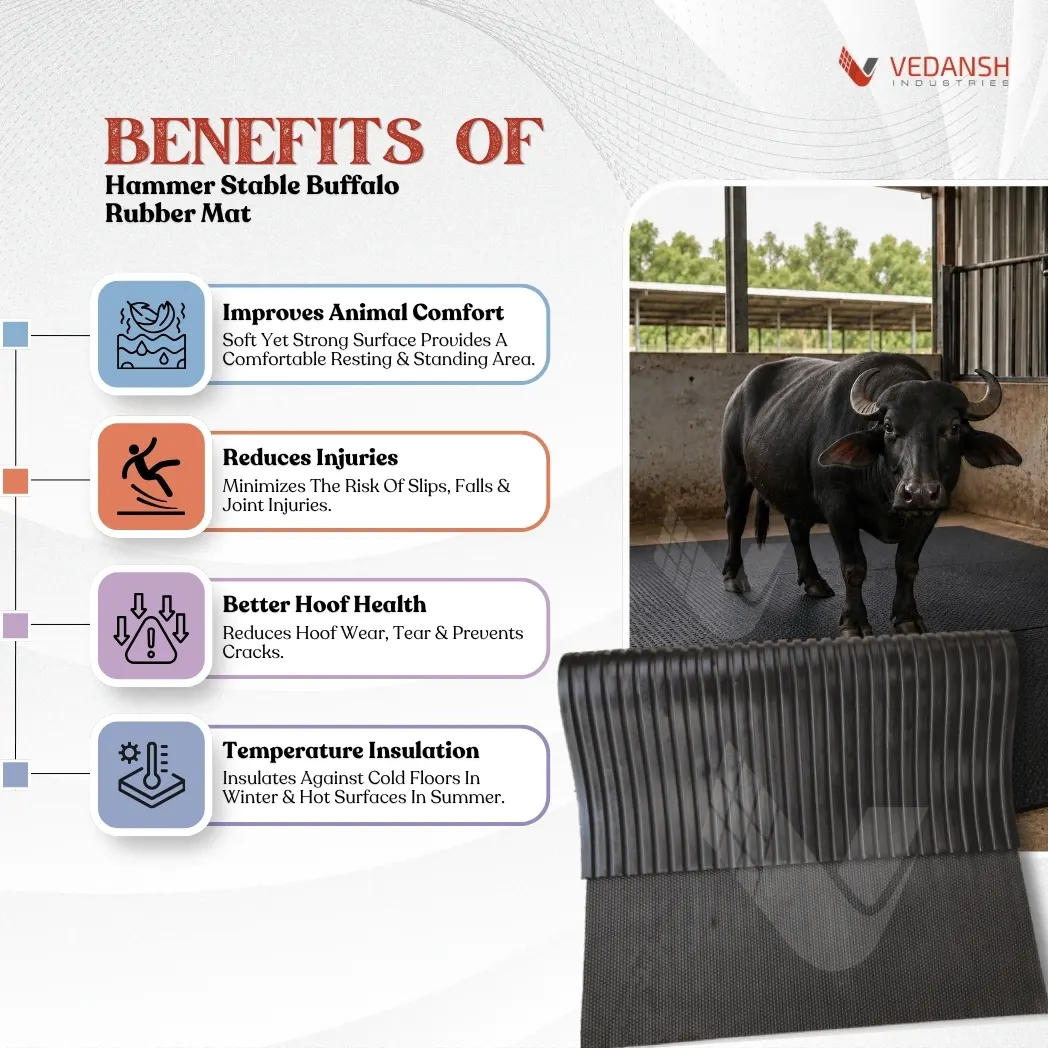 buffalo rubber mat