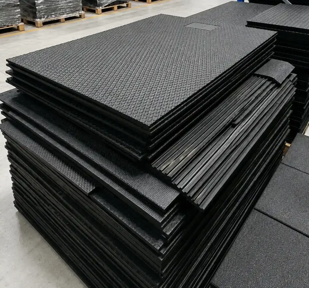 plain rubber mats