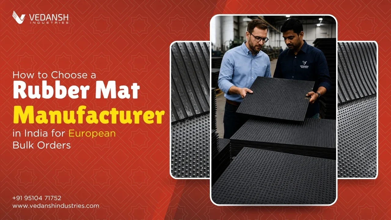 How to Choose a Rubber Mat Manufacturer in India for European Bulk Orders